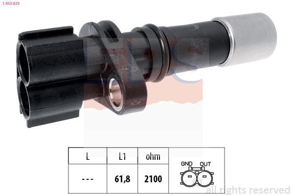 EPS 1.953.633 Sensor, crankshaft pulse