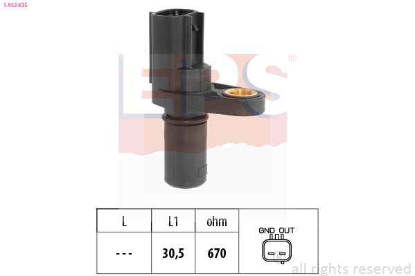 EPS 1.953.635 Sensor, RPM