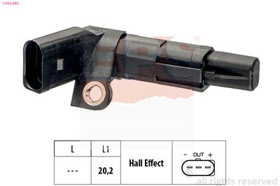 Sensor, crankshaft pulse EPS 1.953.683