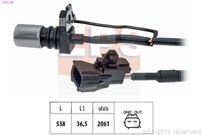 Sensor, crankshaft pulse EPS 1.953.728