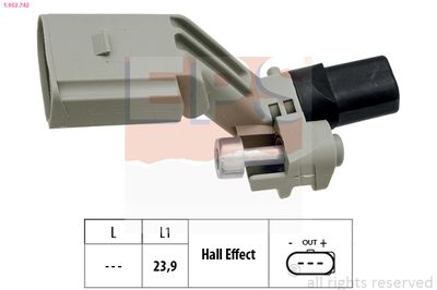 Sensor, crankshaft pulse EPS 1.953.742