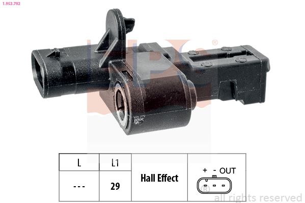 EPS 1.953.792 Sensor, crankshaft pulse