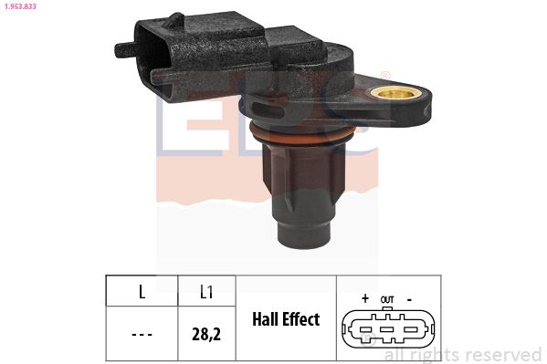 EPS 1.953.833 Sensor, camshaft position