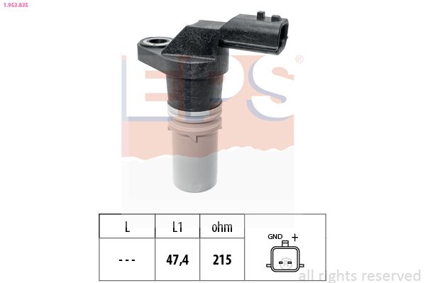 EPS 1.953.835 Sensor, crankshaft pulse