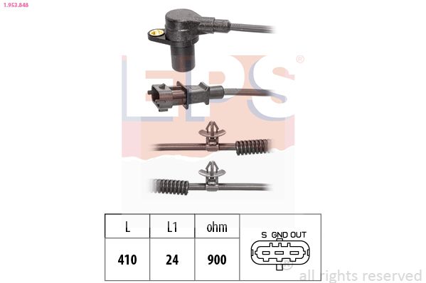 EPS 1.953.848 Sensor, crankshaft pulse