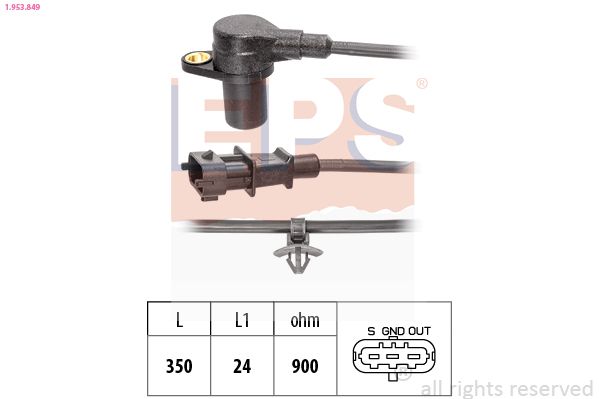 EPS 1.953.849 Sensor, crankshaft pulse