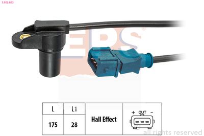 Sensor, crankshaft pulse EPS 1.953.853