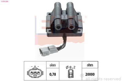 Ignition Coil EPS 1.970.266