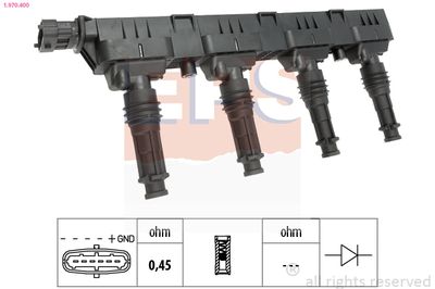 Ignition Coil EPS 1.970.400
