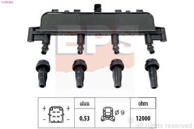 Ignition Coil EPS 1.970.403