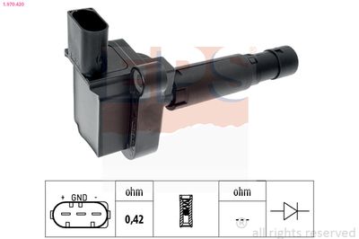 Ignition Coil EPS 1.970.420