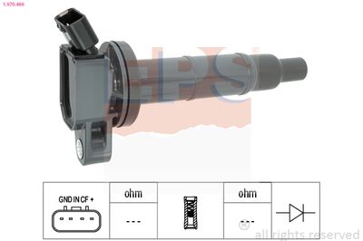 Ignition Coil EPS 1.970.466