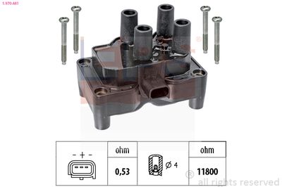 Ignition Coil EPS 1.970.481