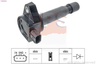 Ignition Coil EPS 1.970.522