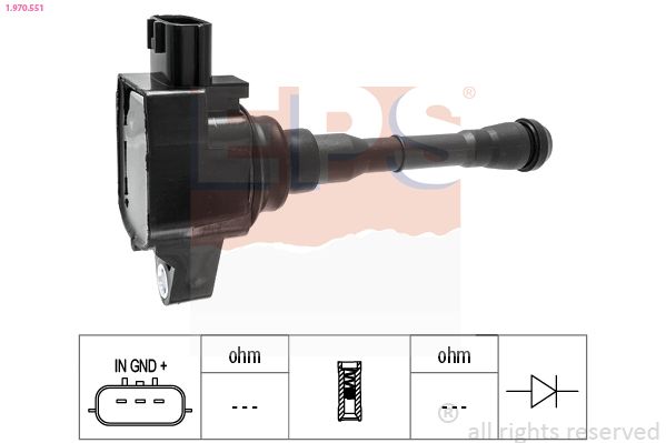 EPS 1.970.551 Ignition Coil