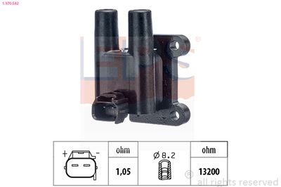 Ignition Coil EPS 1.970.582