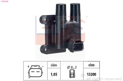 Ignition Coil EPS 1.970.583