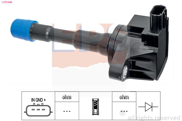 EPS 1.970.608 Ignition Coil
