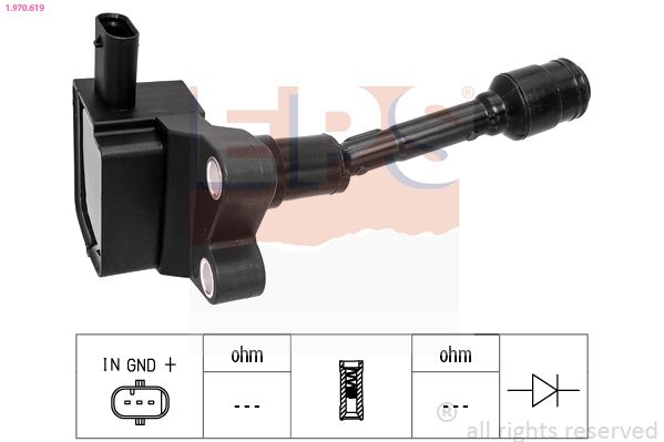 EPS 1.970.619 Ignition Coil