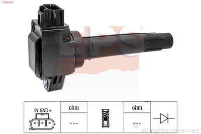 Ignition Coil EPS 1.970.621