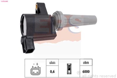 Ignition Coil EPS 1.970.640