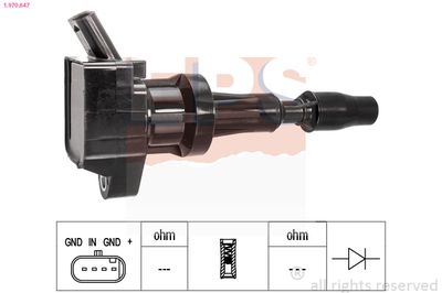 Ignition Coil EPS 1.970.647