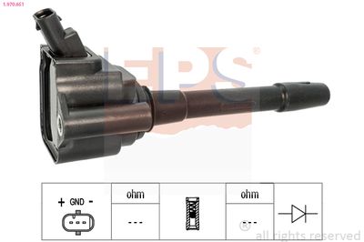 Ignition Coil EPS 1.970.651