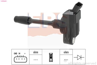 Ignition Coil EPS 1.970.653