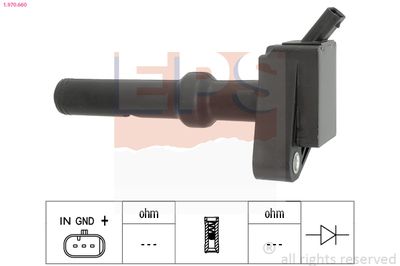 Ignition Coil EPS 1.970.660