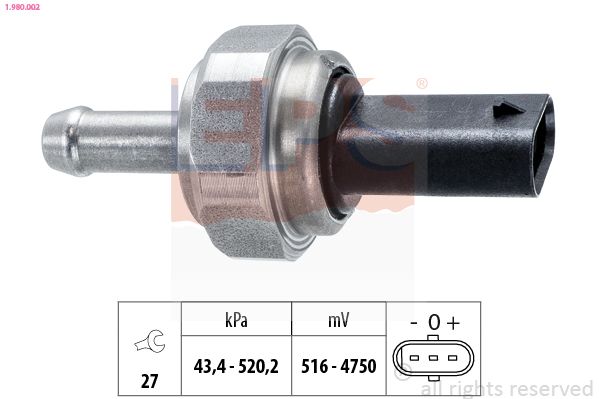 EPS 1.980.002 Sensor, oil pressure