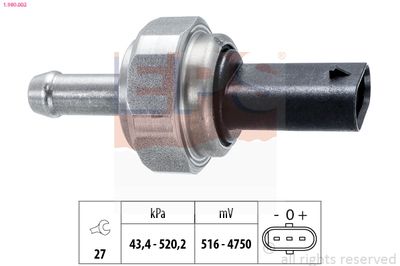 Sensor, oil pressure EPS 1.980.002