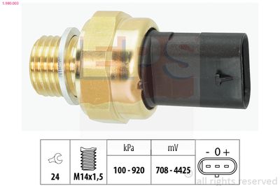 Sensor, oil pressure EPS 1.980.003