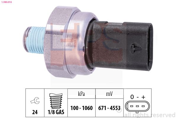 EPS 1.980.016 Sensor, oil pressure