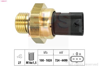 Sensor, oil pressure EPS 1.980.017
