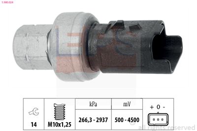 Pressure Switch, air conditioning EPS 1.980.024