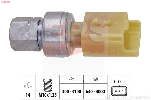 EPS 1.980.025 Pressure Switch, air conditioning