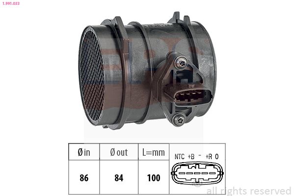 EPS 1.991.033 Mass Air Flow Sensor