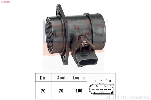 EPS 1.991.212 Mass Air Flow Sensor