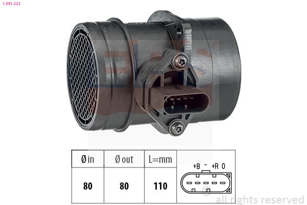 EPS 1.991.222 Mass Air Flow Sensor