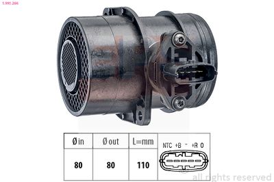 Mass Air Flow Sensor EPS 1.991.266