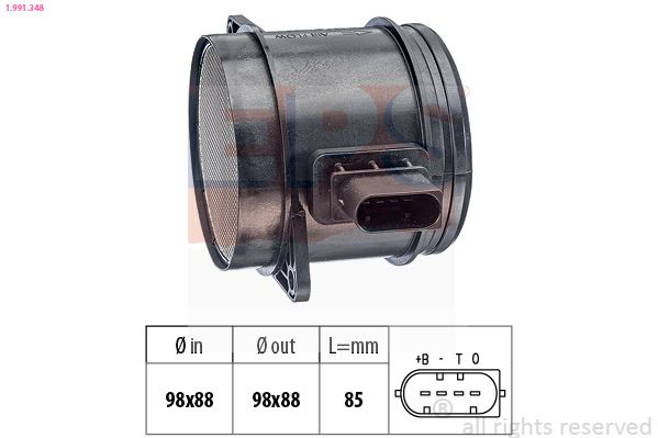 EPS 1.991.348 Mass Air Flow Sensor