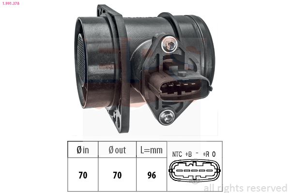 EPS 1.991.378 Mass Air Flow Sensor