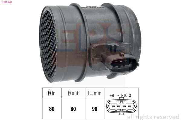 EPS 1.991.483 Mass Air Flow Sensor