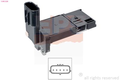 Mass Air Flow Sensor EPS 1.991.528