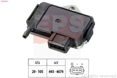 Air Pressure Sensor, altitude adaption EPS 1.993.015
