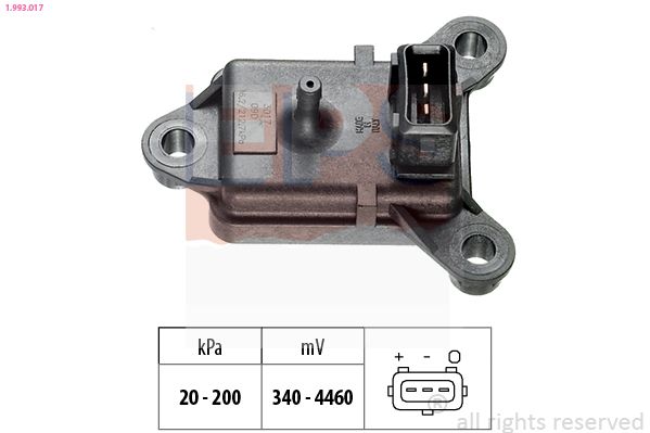 EPS 1.993.017 Air Pressure Sensor, altitude adaption