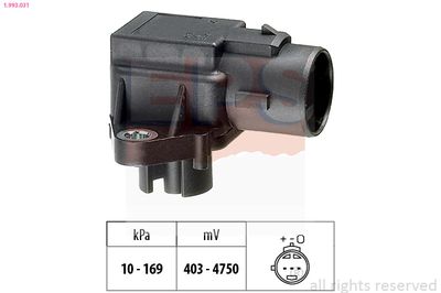 Air Pressure Sensor, altitude adaption EPS 1.993.031