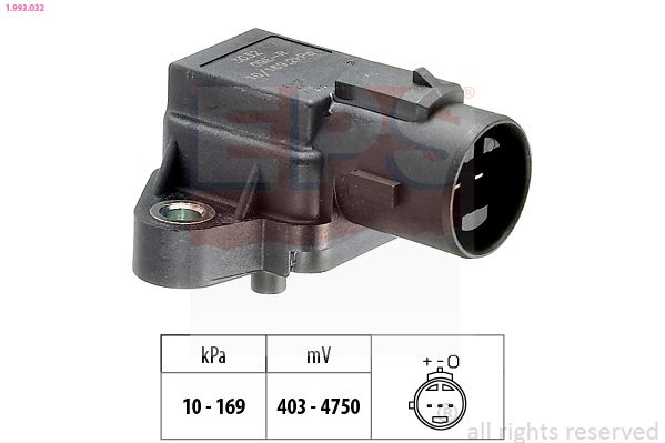 EPS 1.993.032 Air Pressure Sensor, altitude adaption