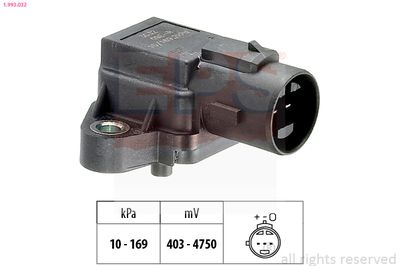 Air Pressure Sensor, altitude adaption EPS 1.993.032