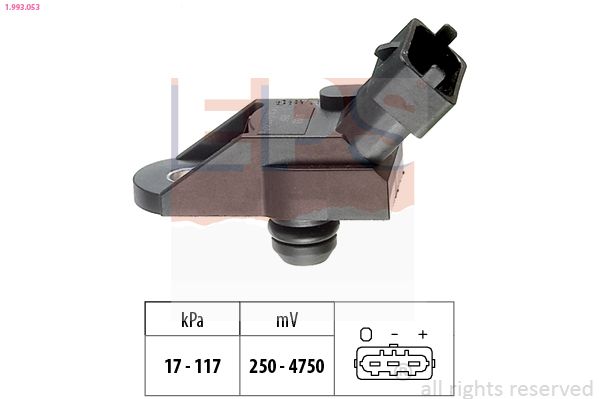 EPS 1.993.053 Air Pressure Sensor, altitude adaption
